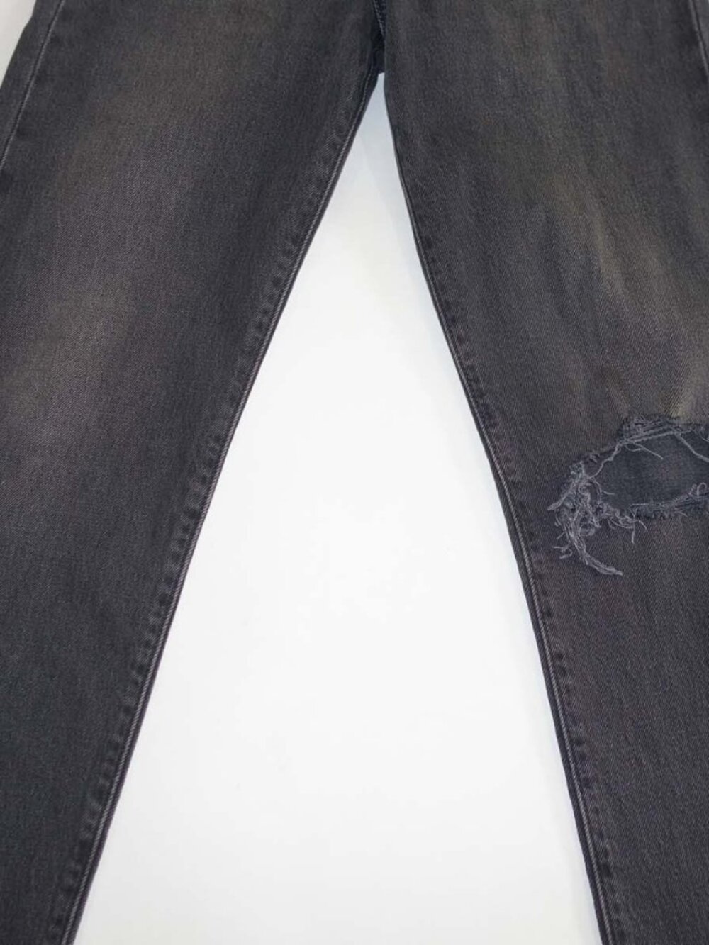 Levi's Women's Premium Ribcage Straight Jeans Size 25 High Rise 31" Inseam Denim - Picture 2 of 8